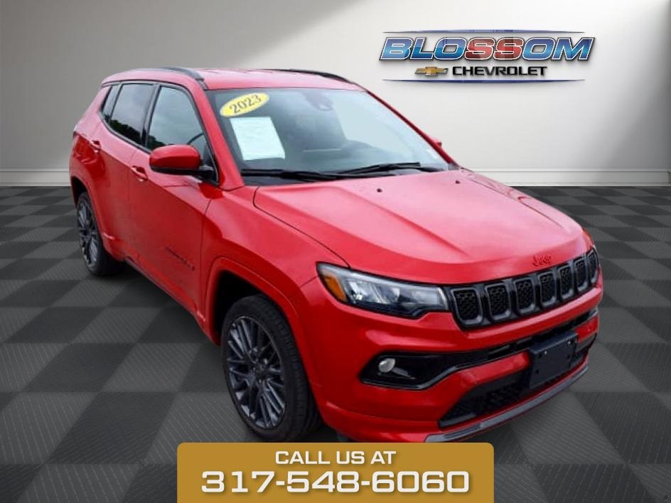 2023 Redline Pearlcoat Jeep Compass Limited SUV