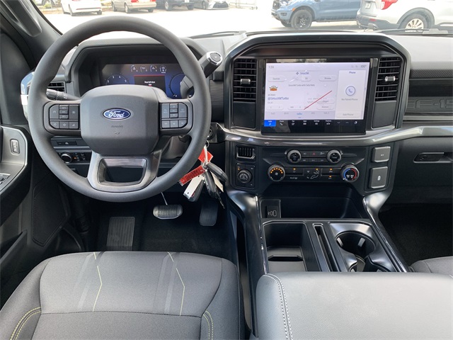 2025 Space White Metallic Ford F-150 STX 4X4 Truck