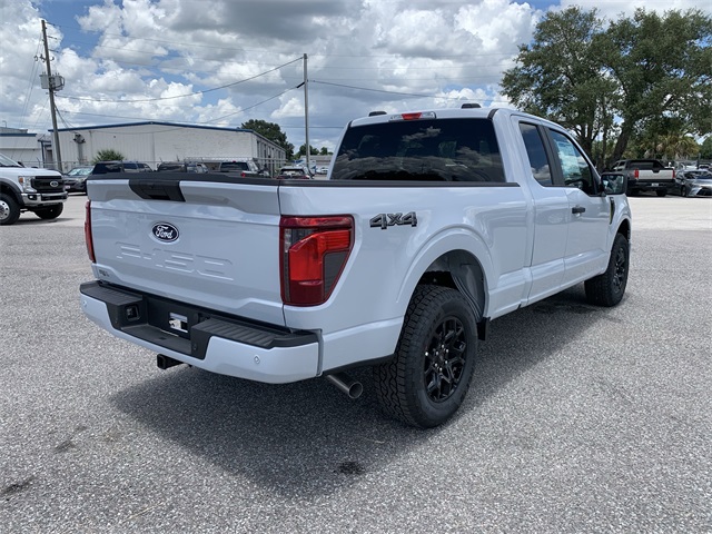 2025 Space White Metallic Ford F-150 STX 4X4 Truck