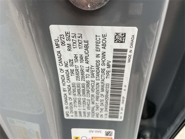 used 2024 Honda CR-V car, priced at $26,815