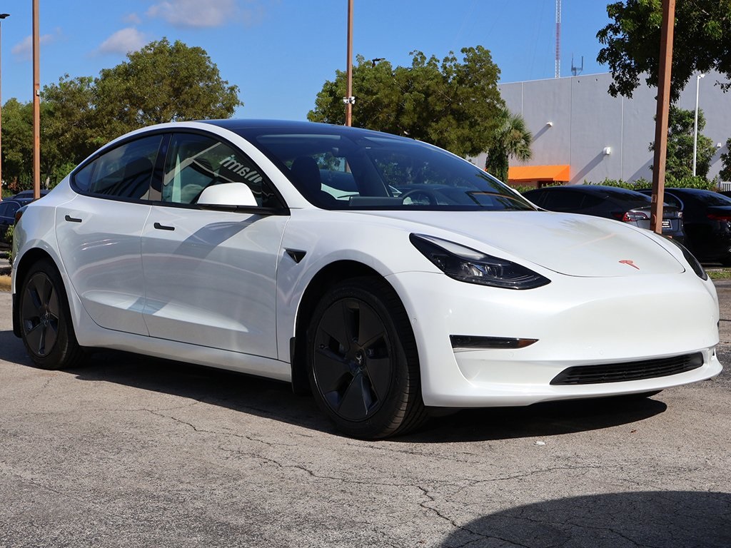 Used 2022 Tesla Model 3 Base with VIN 5YJ3E1EA6NF375566 for sale in Cleveland, OH