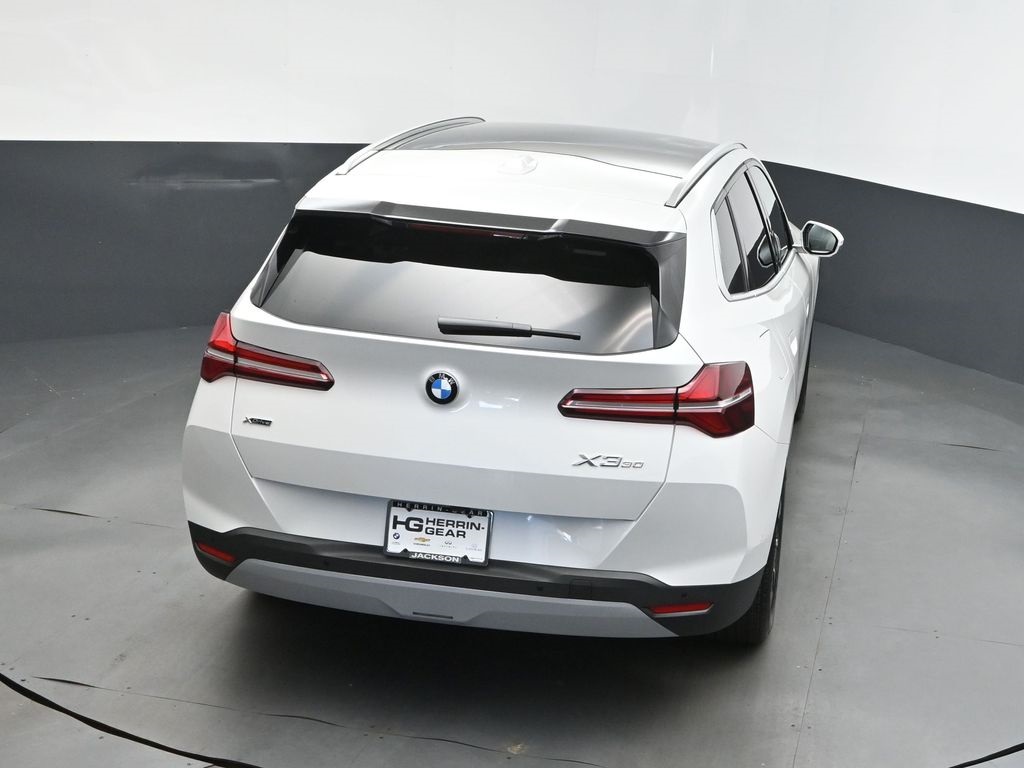 2025 Mineral White Metallic BMW X3 30 xDrive AWD SUV