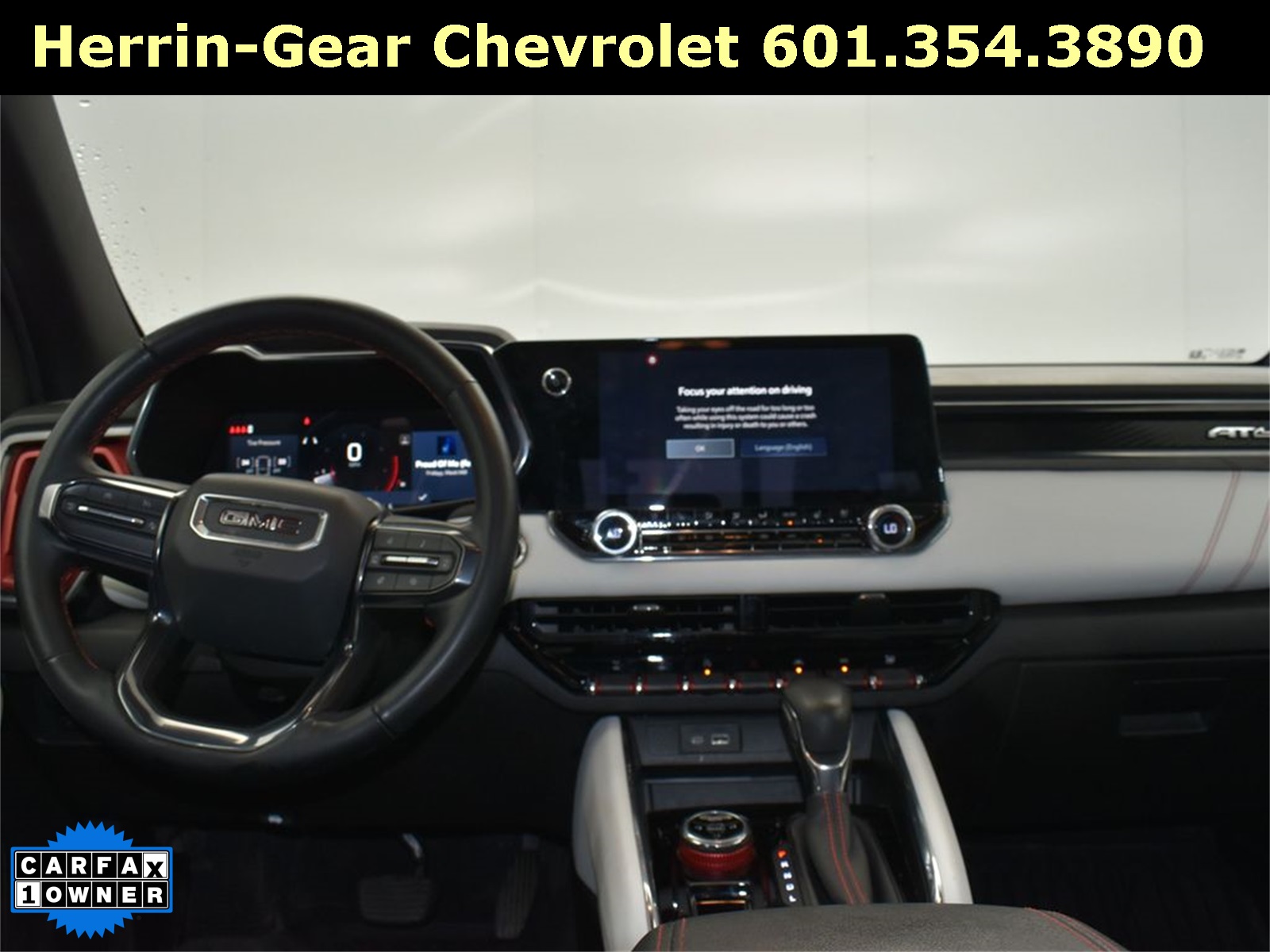 2024 Summit White GMC Canyon AT4X 4X4 Truck