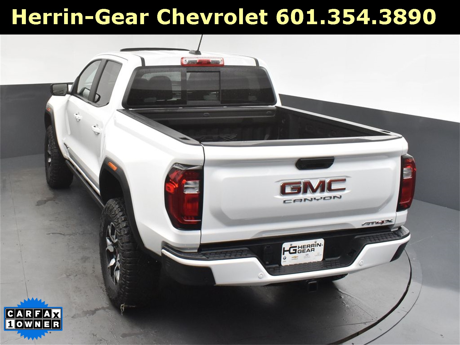 2024 Summit White GMC Canyon AT4X 4X4 Truck