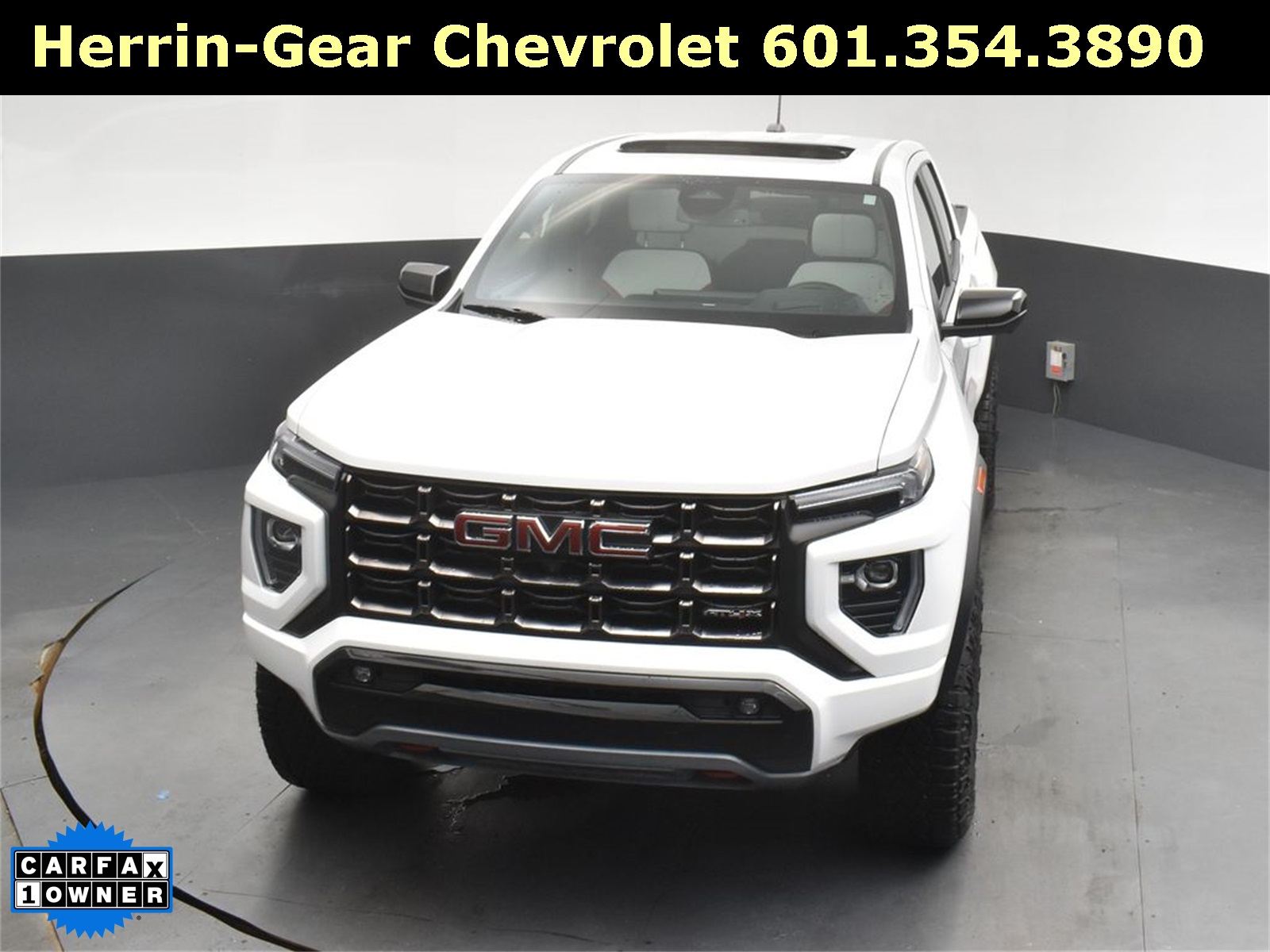 2024 Summit White GMC Canyon AT4X 4X4 Truck