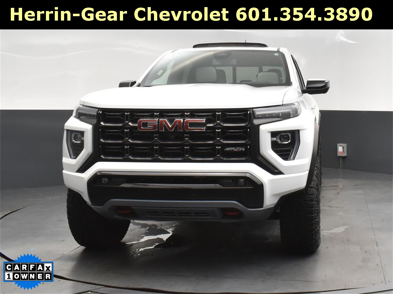 2024 Summit White GMC Canyon AT4X 4X4 Truck