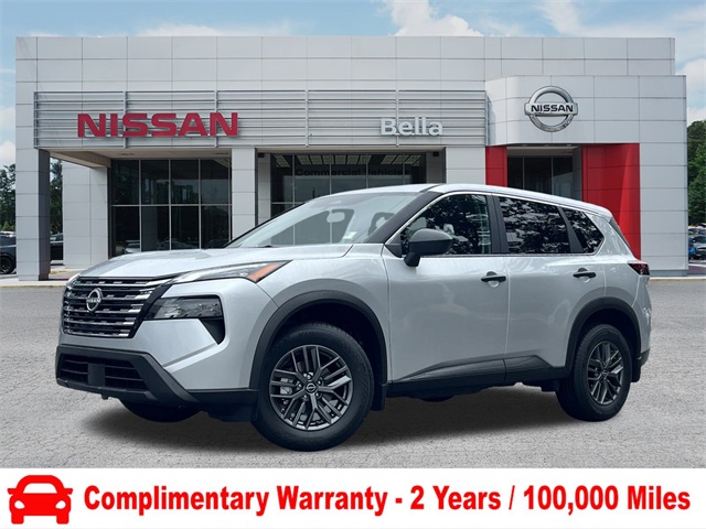 2025 Brilliant Silver Metallic Nissan Rogue S SUV