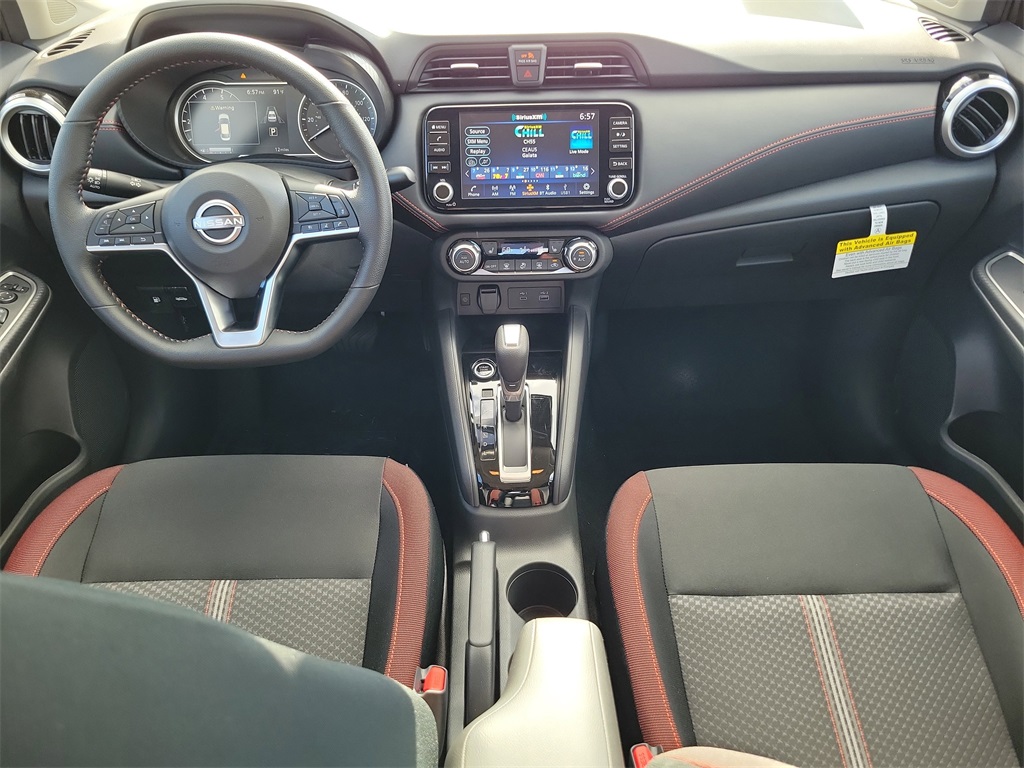 2025 Gun Metallic Nissan Versa 1.6 SR FWD Sedan