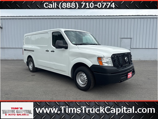 2013 Glacier White Nissan NV S Van