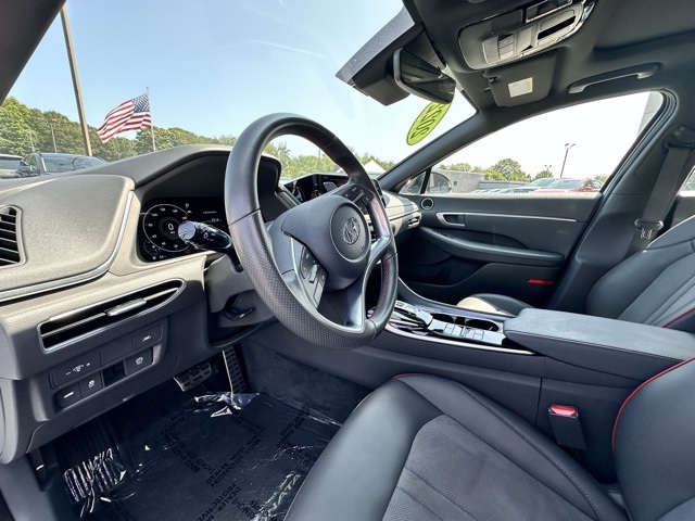 2022 Quartz White Hyundai Sonata SEL Plus FWD Sedan