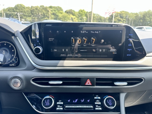 2022 Quartz White Hyundai Sonata SEL Plus FWD Sedan