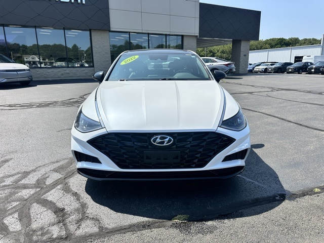 2022 Quartz White Hyundai Sonata SEL Plus FWD Sedan