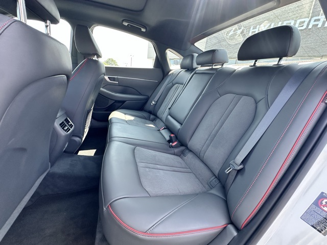 2022 Quartz White Hyundai Sonata SEL Plus FWD Sedan