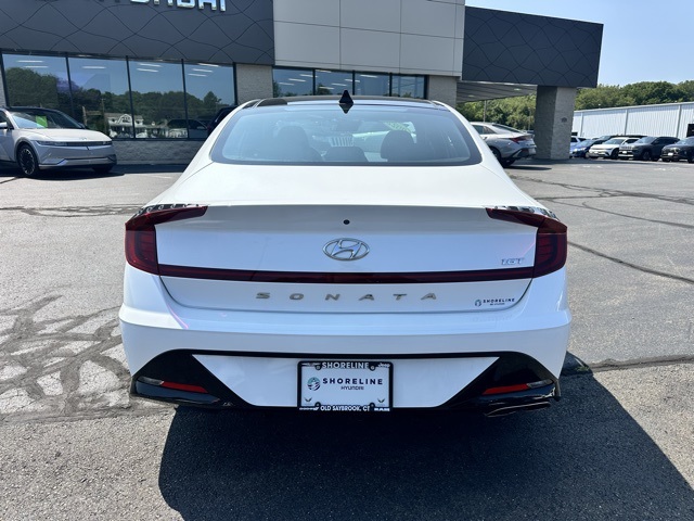 2022 Quartz White Hyundai Sonata SEL Plus FWD Sedan