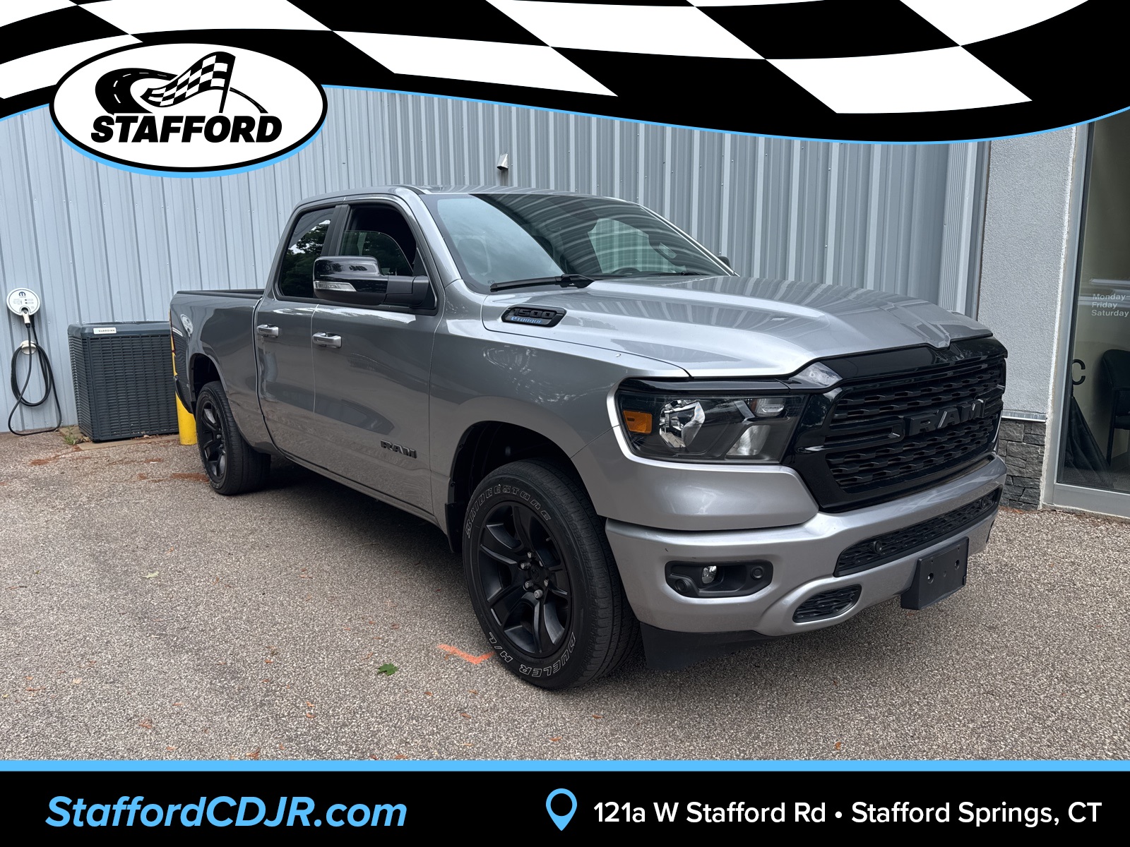 2022 Billet Silver Metallic Clearcoat Ram 1500 Big Horn/Lone Star Truck