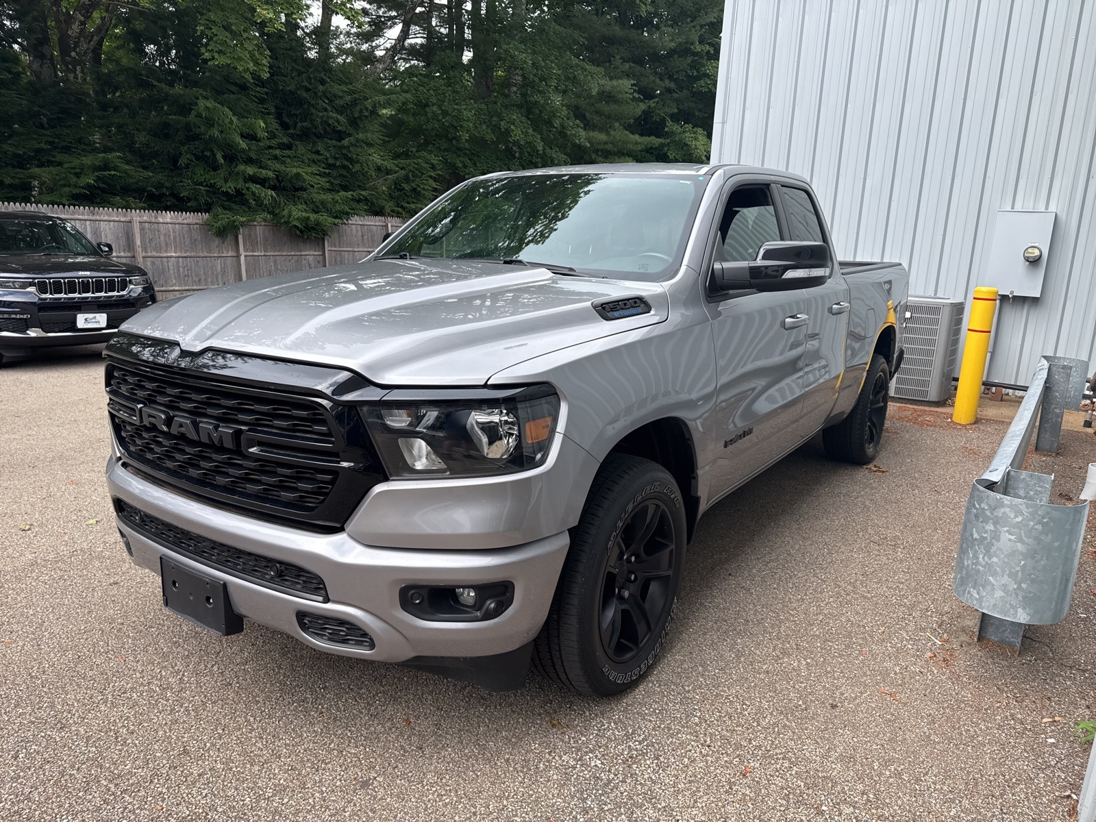 2022 Billet Silver Metallic Clearcoat Ram 1500 Big Horn/Lone Star 4X4 Truck