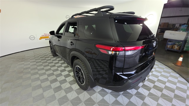 2025 Super Black Nissan Pathfinder Rock Creek 4X4 SUV