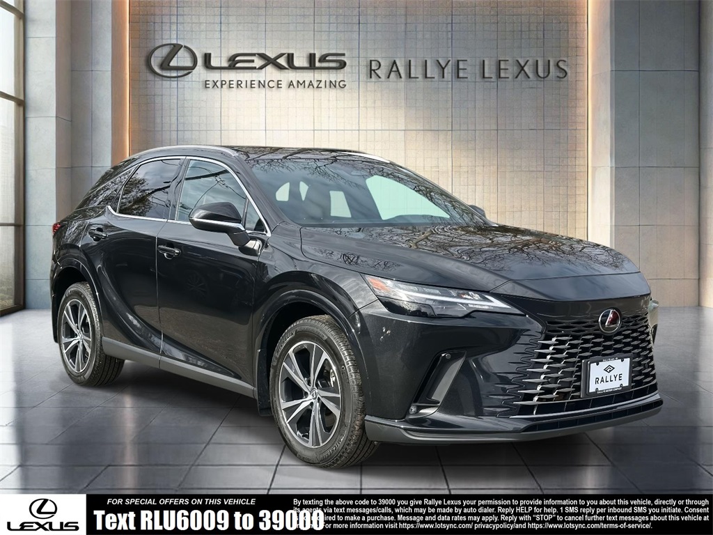 used 2024 Lexus RX car, priced at $49,995