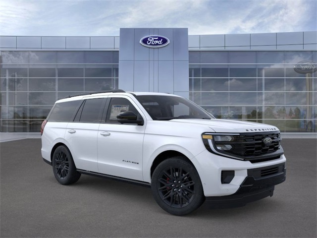 2025 Star White Metallic Tri-Coat Ford Expedition Platinum 4X4 SUV