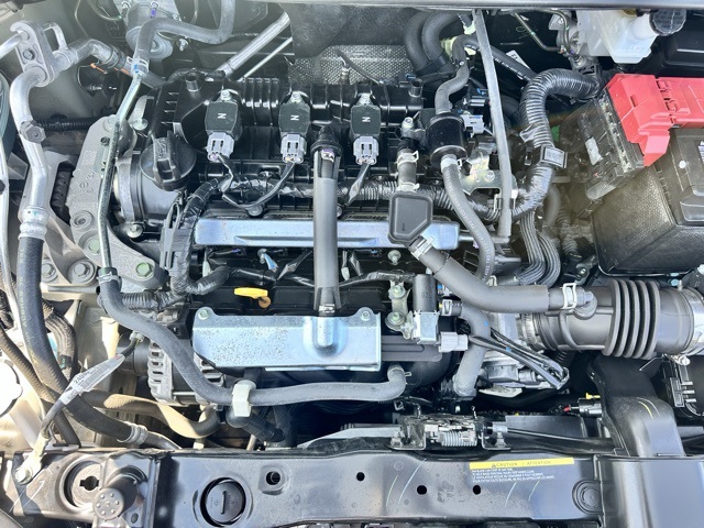 2025 Gun Metallic Nissan Versa 1.6 SV FWD Sedan