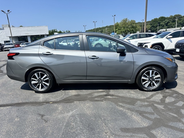 2025 Gun Metallic Nissan Versa 1.6 SV FWD Sedan