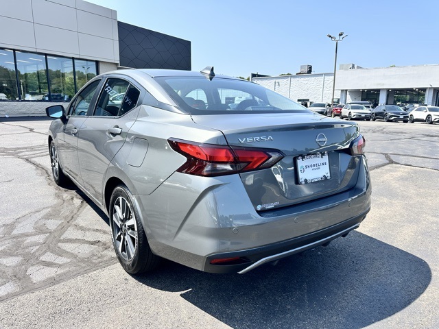 2025 Gun Metallic Nissan Versa 1.6 SV FWD Sedan