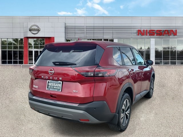 2023 Scarlet Ember Tintcoat Nissan Rogue SV FWD SUV