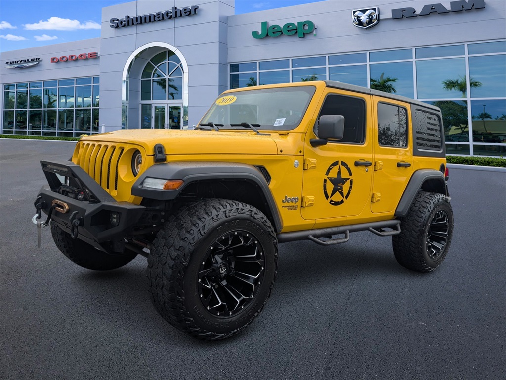 used 2019 Jeep Wrangler car, priced at $25,988