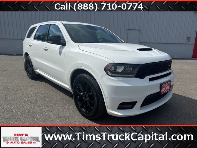2018 White Knuckle Clearcoat Dodge Durango R/T AWD SUV