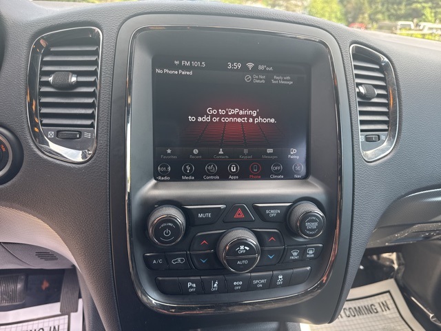 2018 White Knuckle Clearcoat Dodge Durango R/T AWD SUV