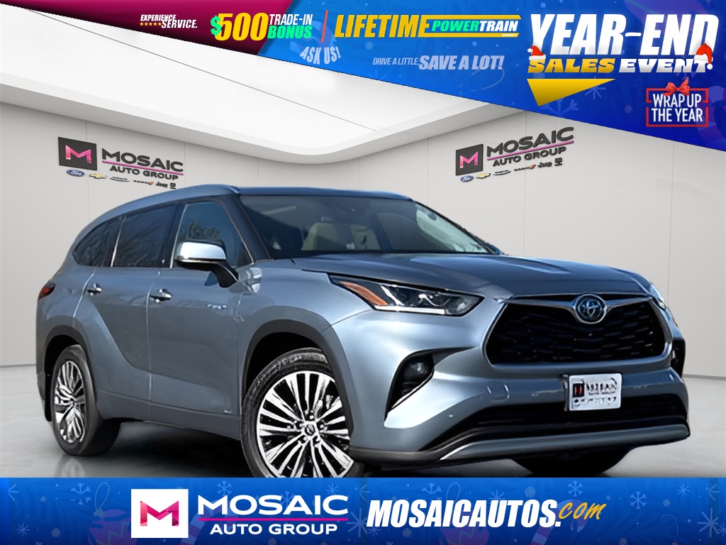 Used 2021 Toyota Highlander Hybrid Platinum SUVs