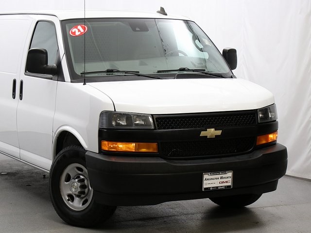 Used 2021 Chevrolet Express Cargo Work Van with VIN 1GCWGAF79M1194298 for sale in Cranston, RI