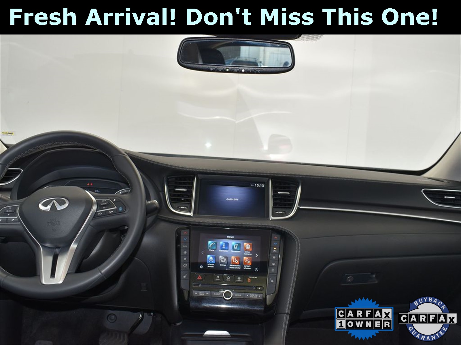 2022 Hermosa Blue INFINITI QX50 LUXE AWD SUV