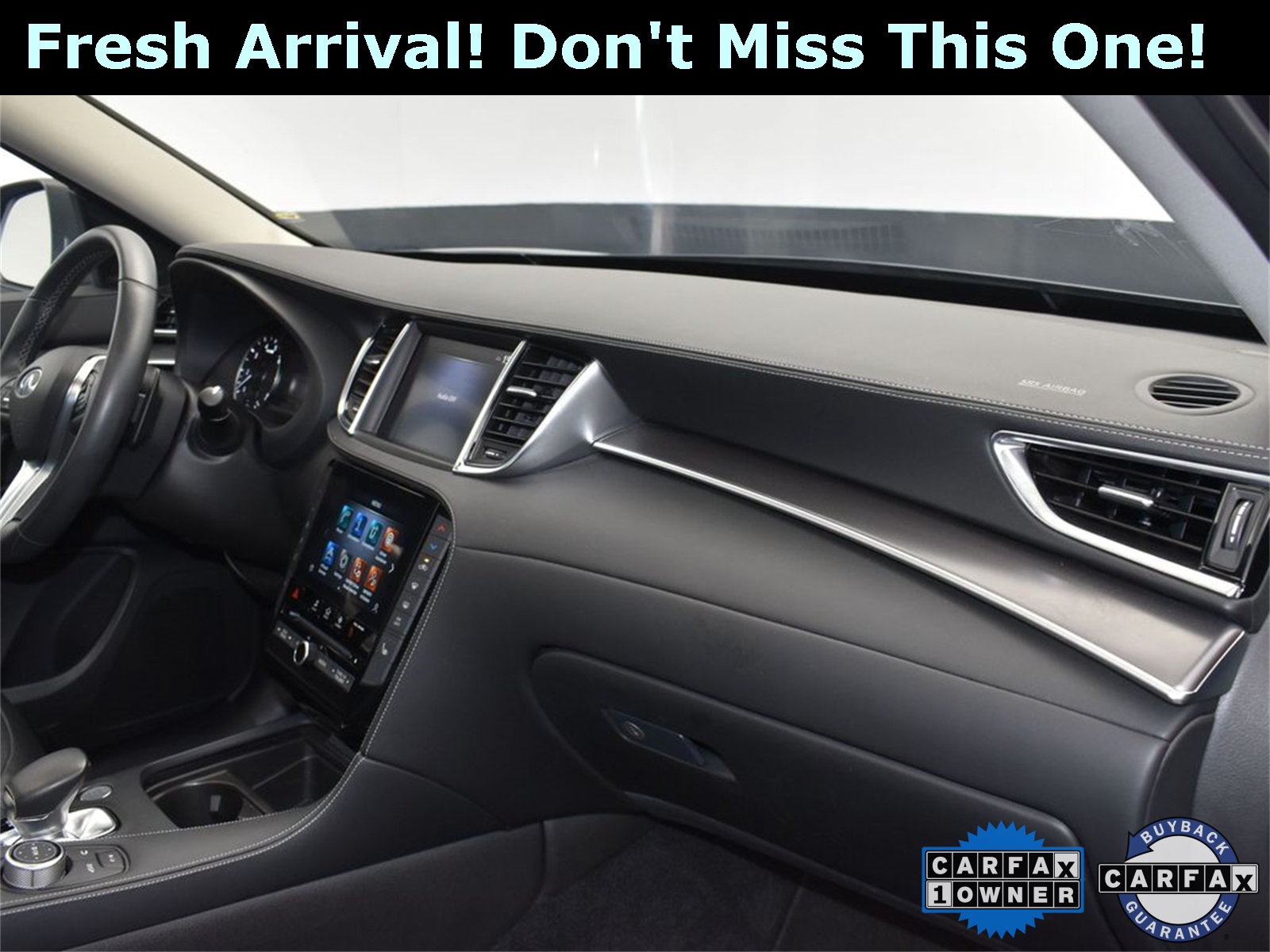 2022 Hermosa Blue INFINITI QX50 LUXE AWD SUV