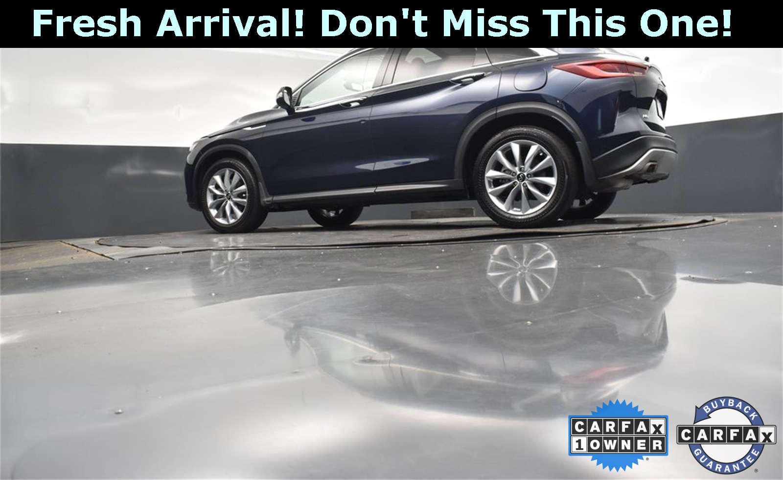 2022 Hermosa Blue INFINITI QX50 LUXE AWD SUV