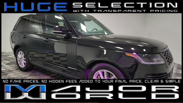 2020 Land Rover Range Rover Base 4WD