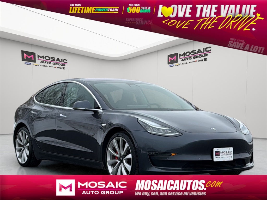 Used 2018 Tesla Model 3 Performance Cars