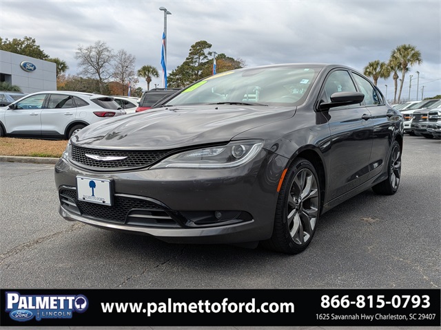used 2015 Chrysler 200 car, priced at $6,998