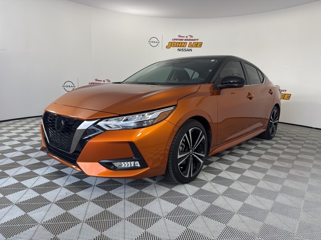 2023 Monarch Orange Metallic/Super Black Nissan Sentra SR Sedan