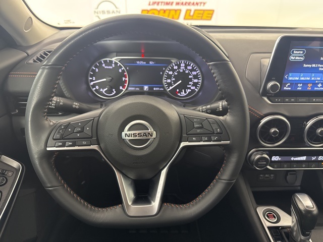 2023 Monarch Orange Metallic/Super Black Nissan Sentra SR FWD Sedan
