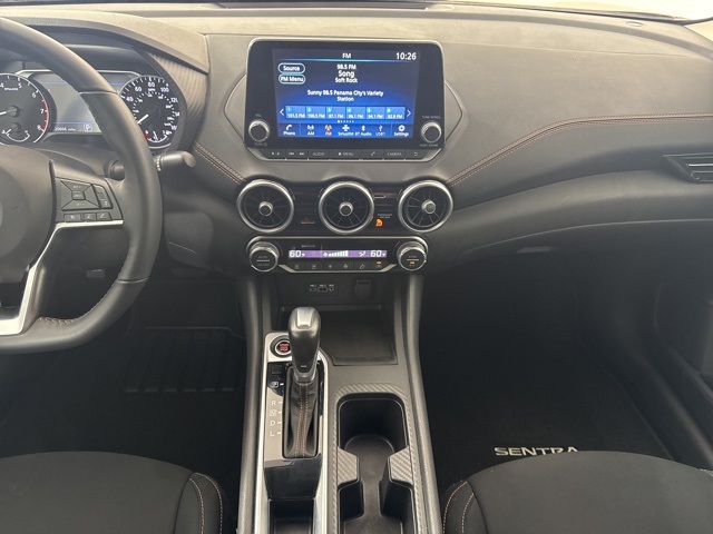 2023 Monarch Orange Metallic/Super Black Nissan Sentra SR FWD Sedan