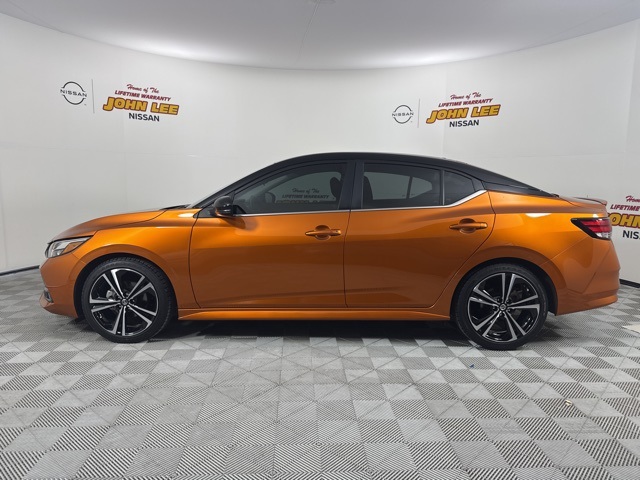 2023 Monarch Orange Metallic/Super Black Nissan Sentra SR FWD Sedan