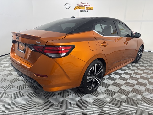2023 Monarch Orange Metallic/Super Black Nissan Sentra SR FWD Sedan