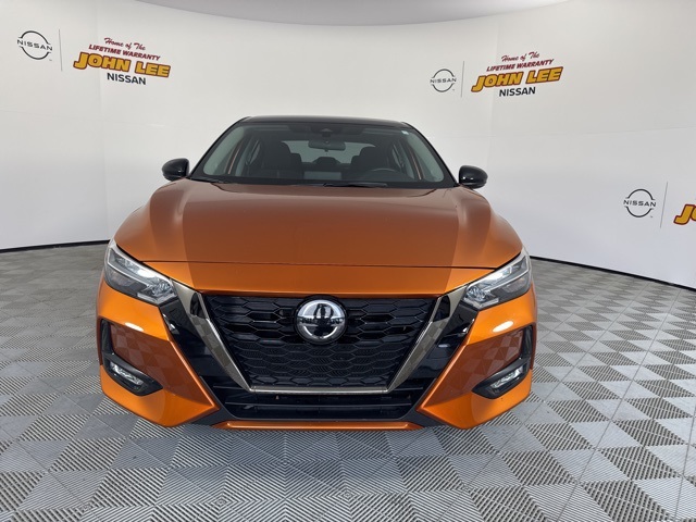 2023 Monarch Orange Metallic/Super Black Nissan Sentra SR FWD Sedan
