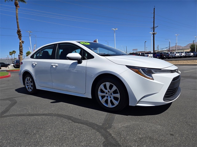 Certified 2023 Toyota Corolla LE with VIN 5YFB4MDE2PP034709 for sale in Northfield, Minnesota