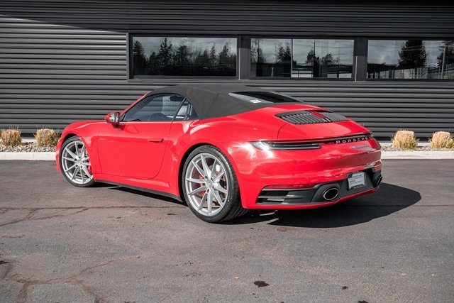 Certified Used 2022 Red Porsche Carrera S image 3
