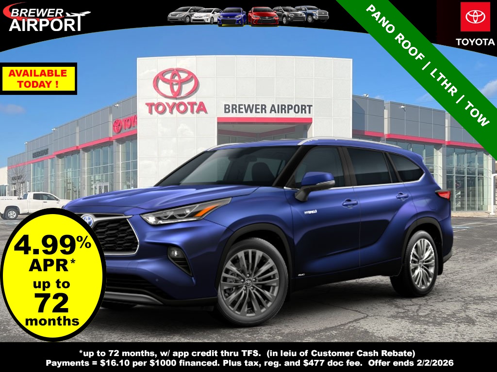 2026 Toyota Highlander Platinum's photo