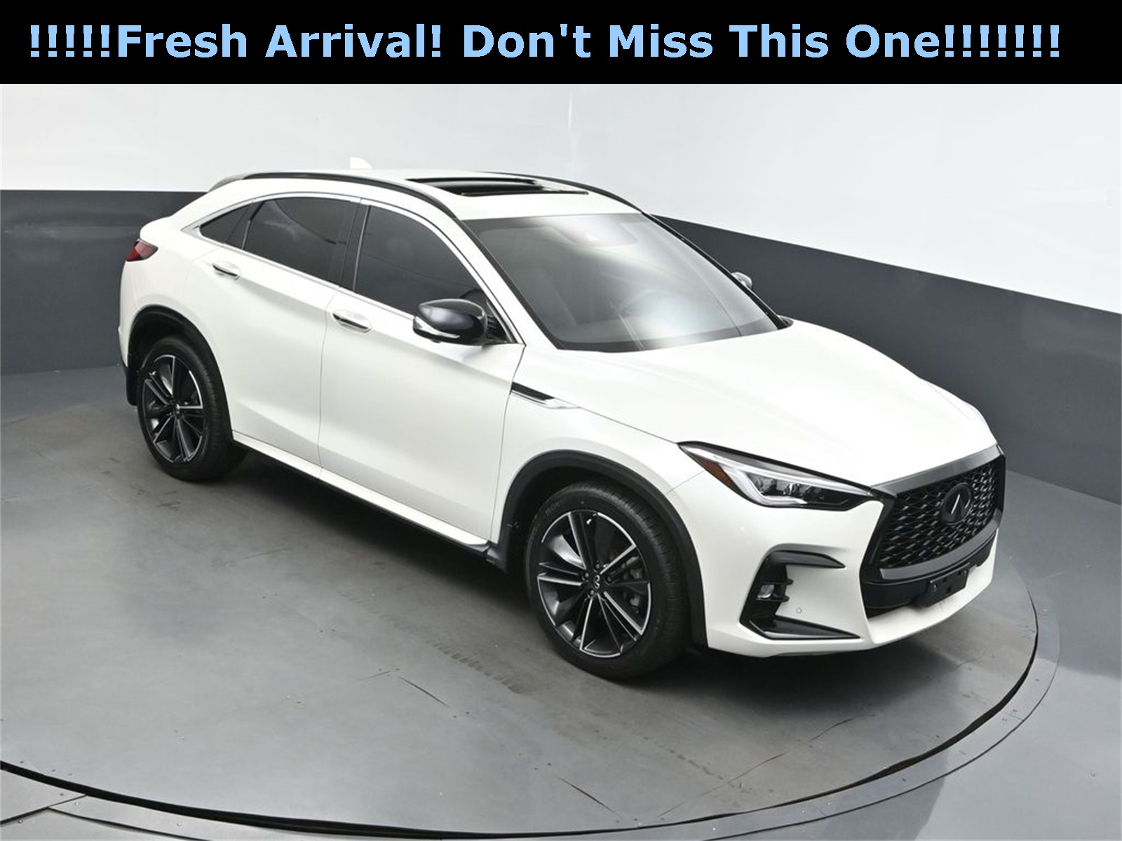 2022 Majestic White INFINITI QX55 ESSENTIAL SUV