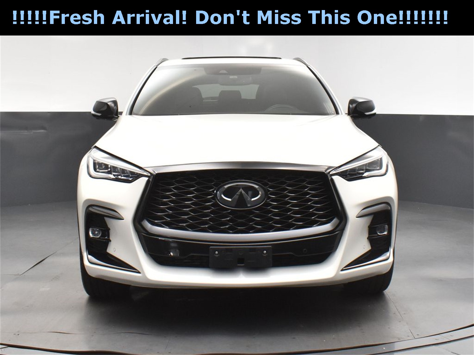 2022 Majestic White INFINITI QX55 ESSENTIAL AWD SUV