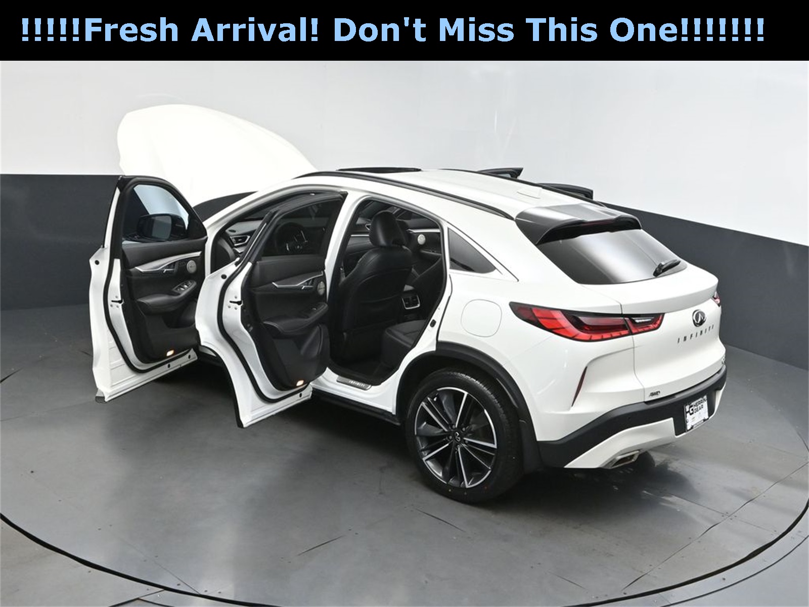 2022 Majestic White INFINITI QX55 ESSENTIAL AWD SUV